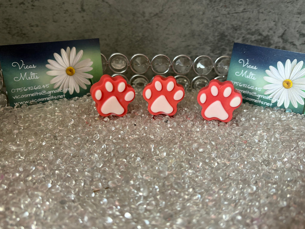 Soy Wax Melt Paws, Seasonal Scents