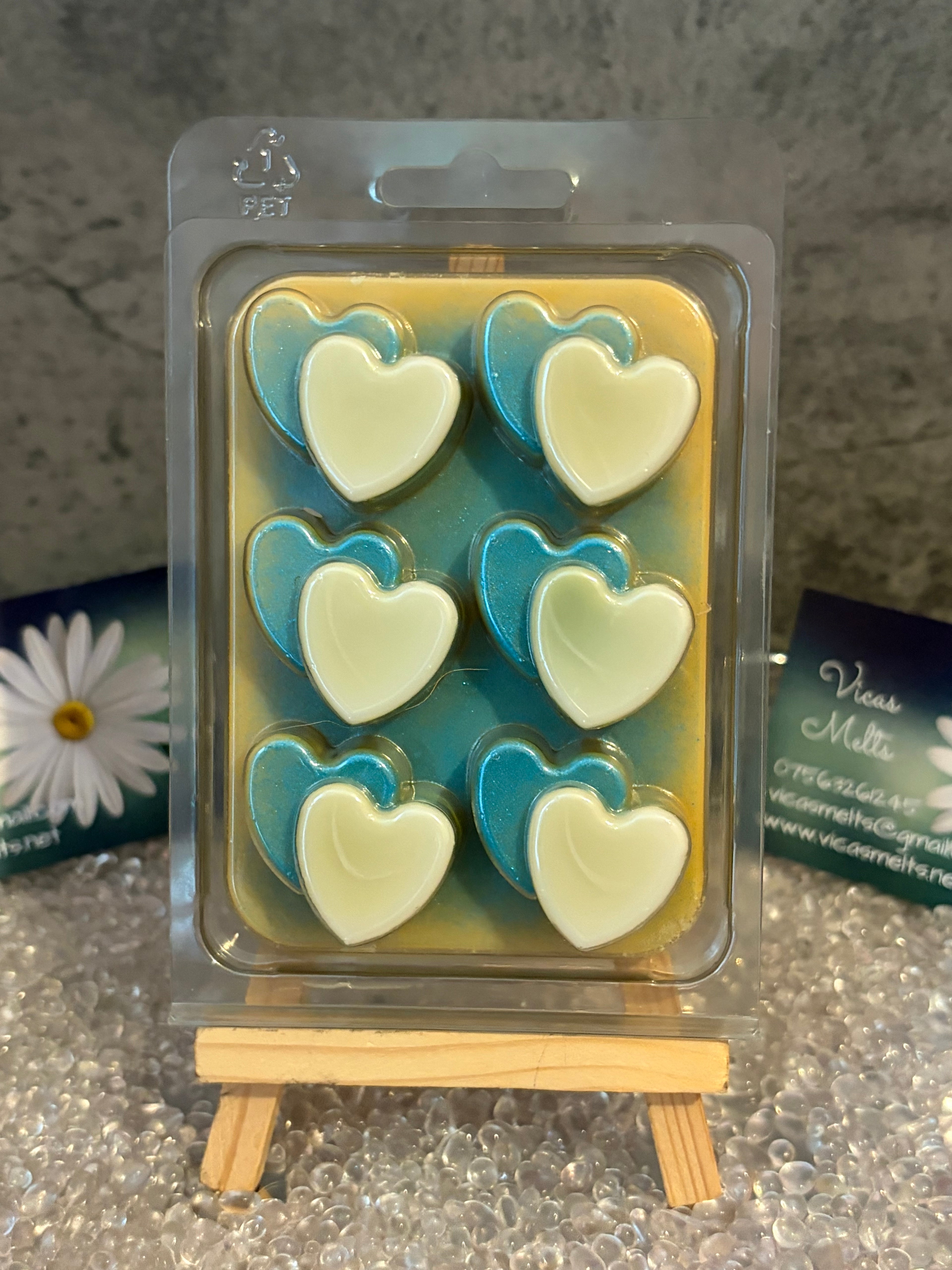 Double Heart Clamshells, Laundry Scents