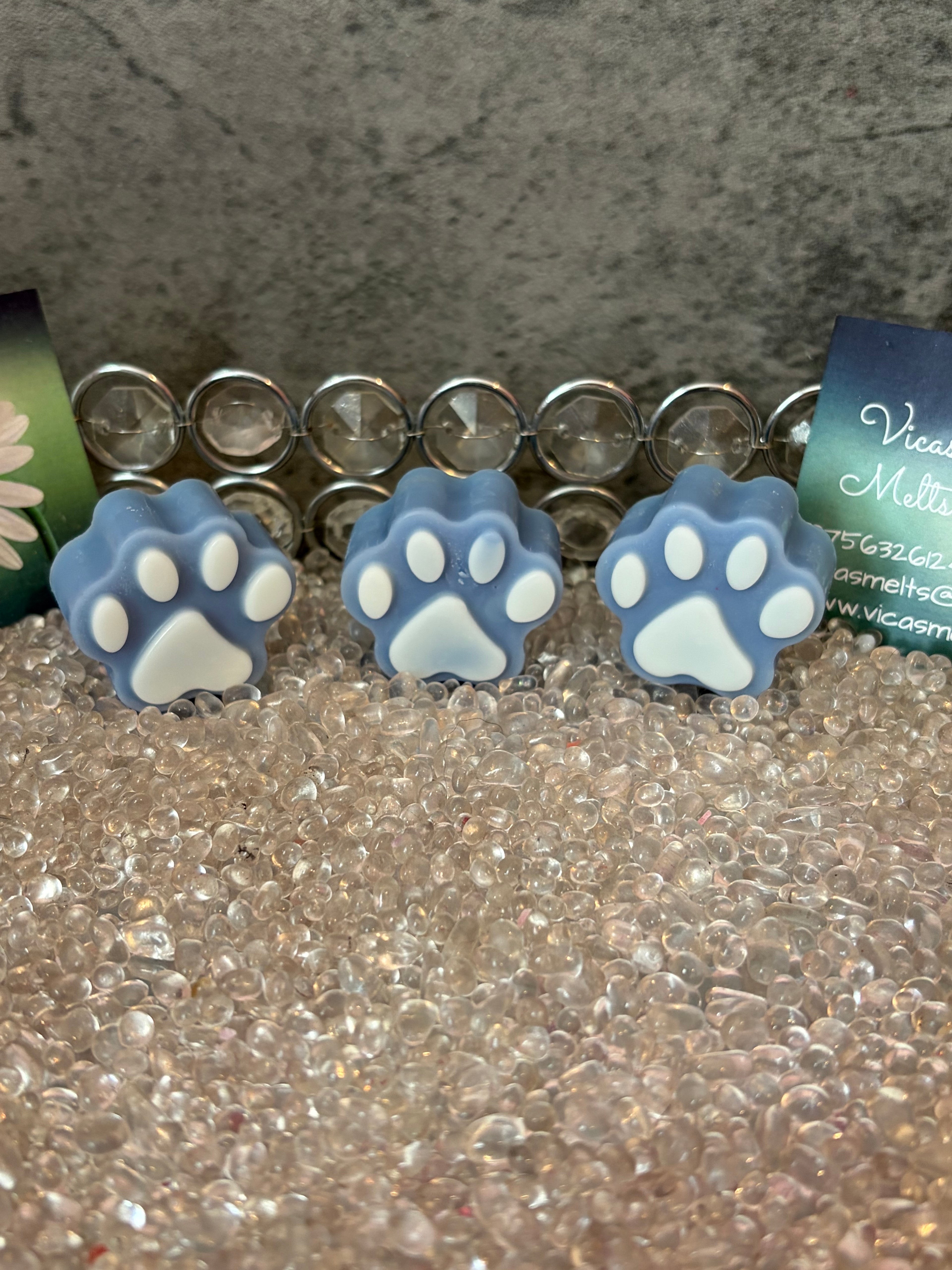 Soy Wax Melt Paws, Seasonal Scents