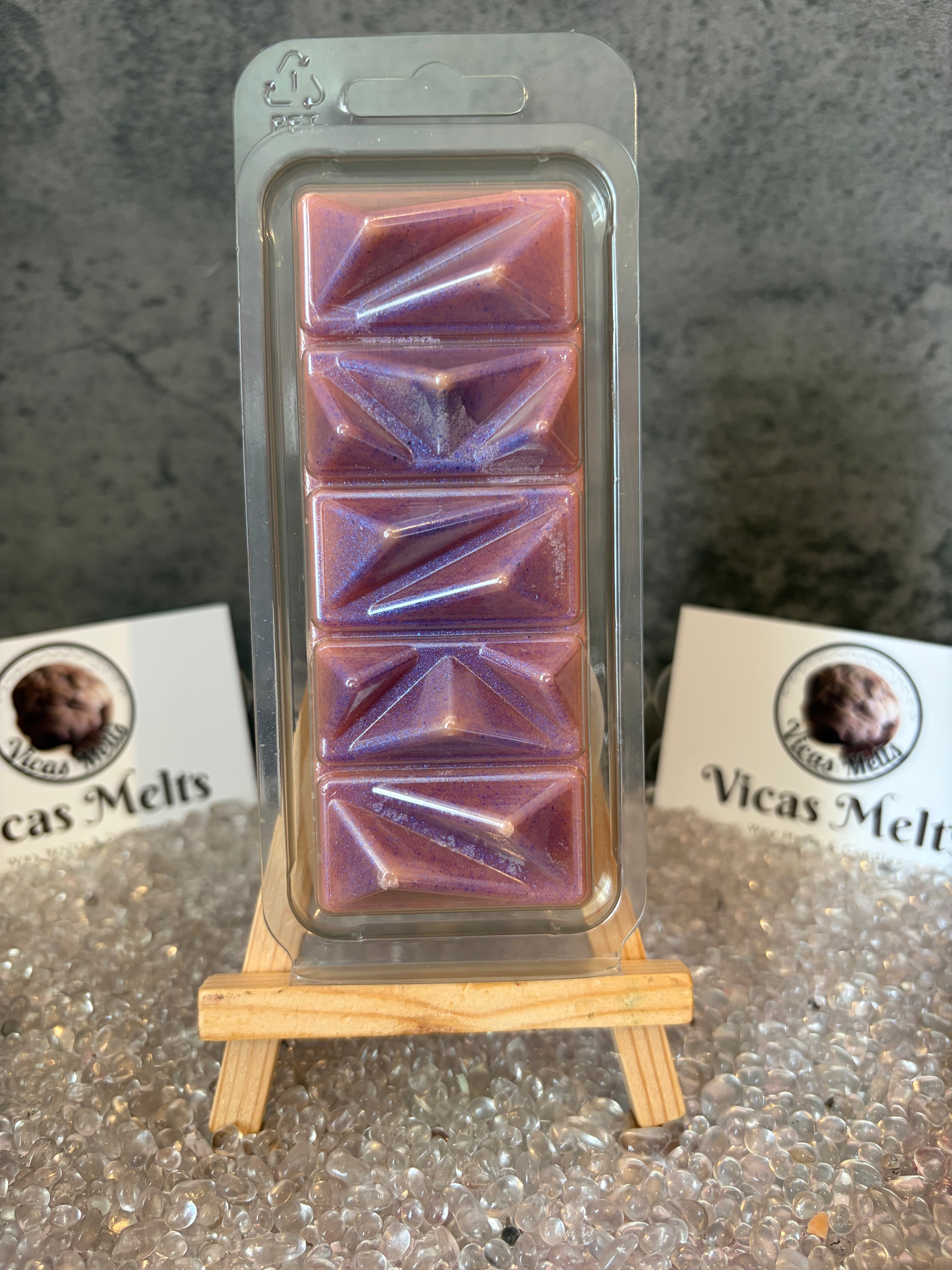 Geo Soy Wax Clamshells