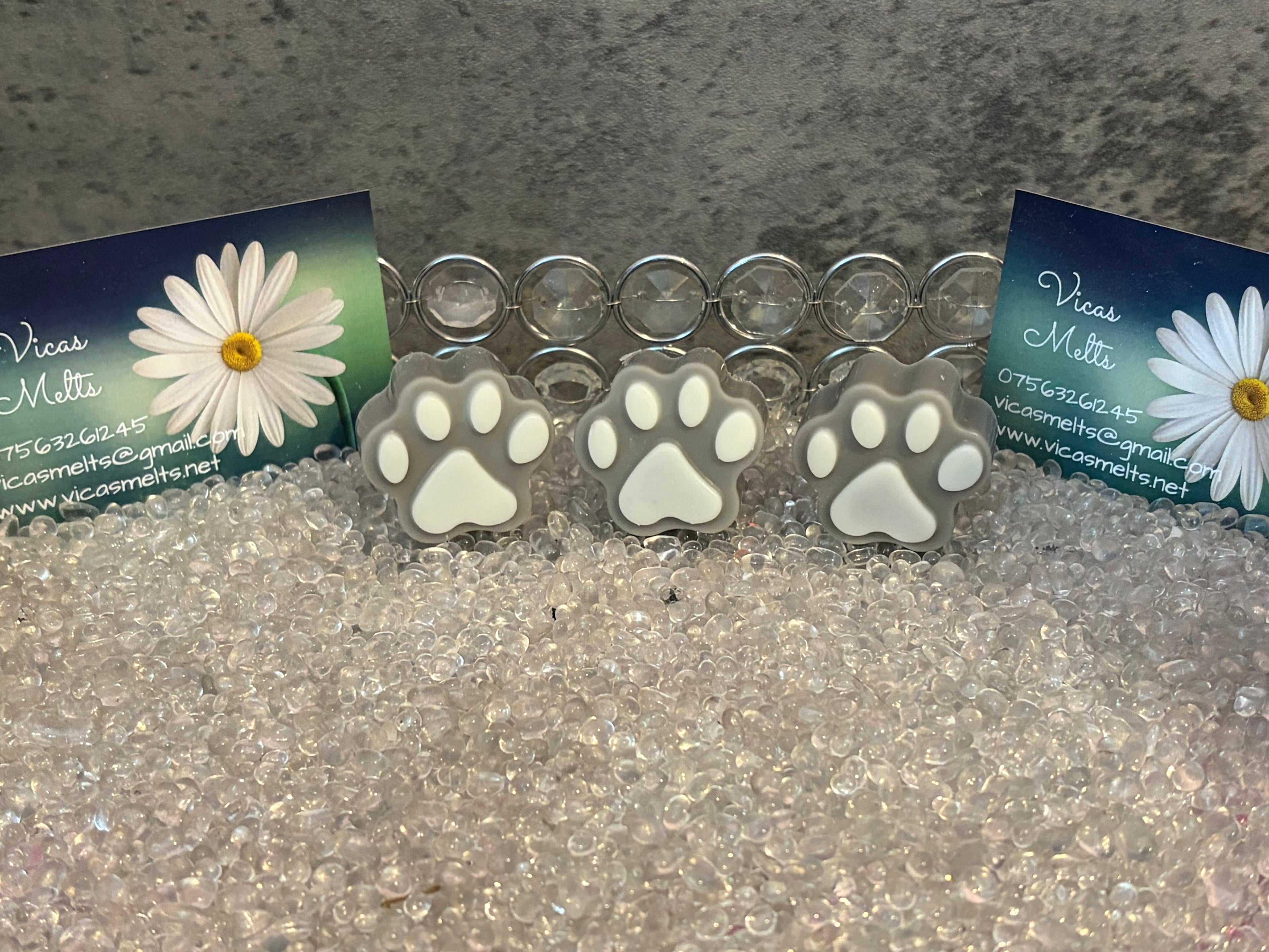 Soy Wax Melt Paws, Seasonal Scents