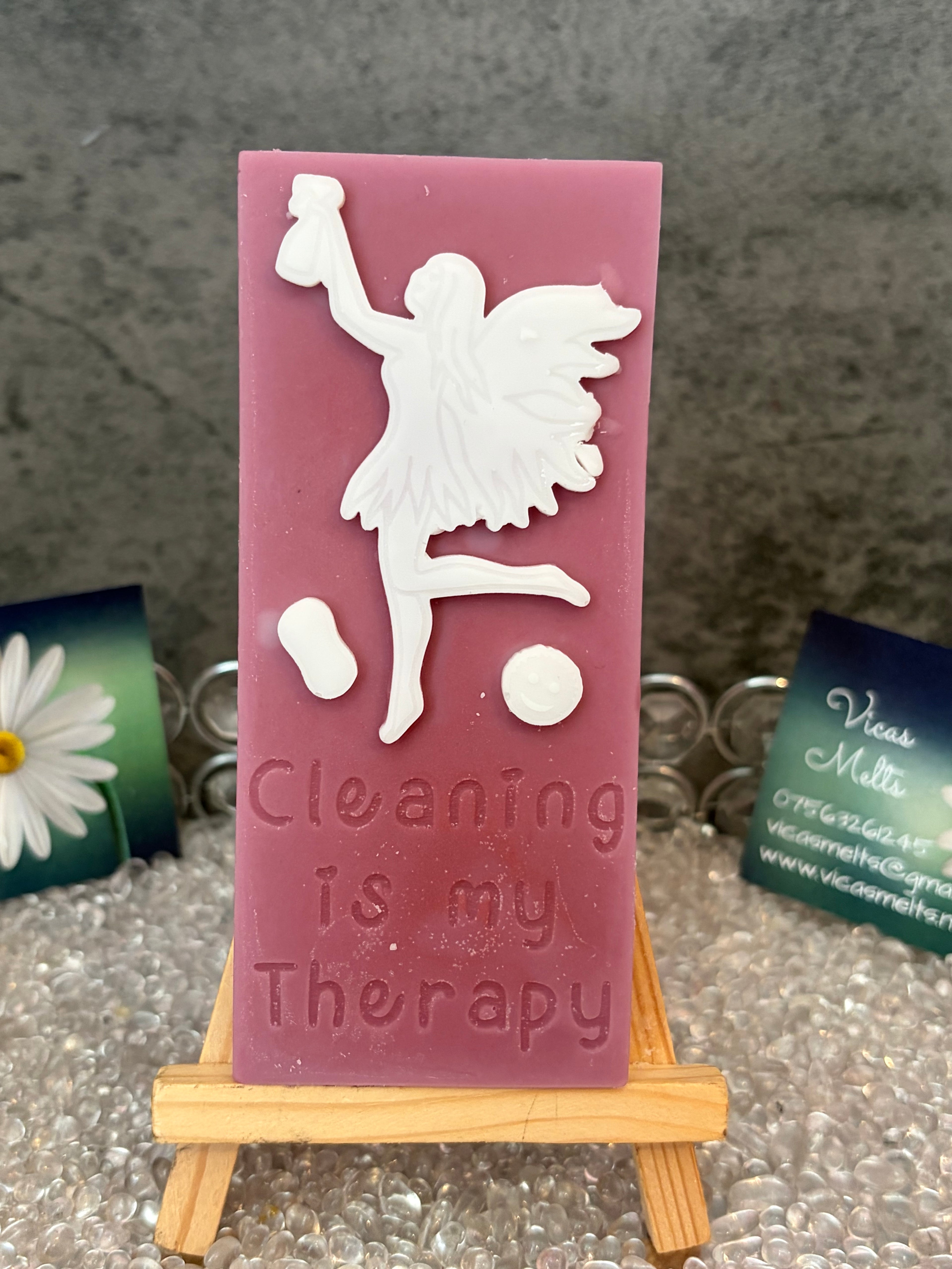 Cleaning Is My Therapy Soy Wax Snap Bars, Perfume & Aftershave