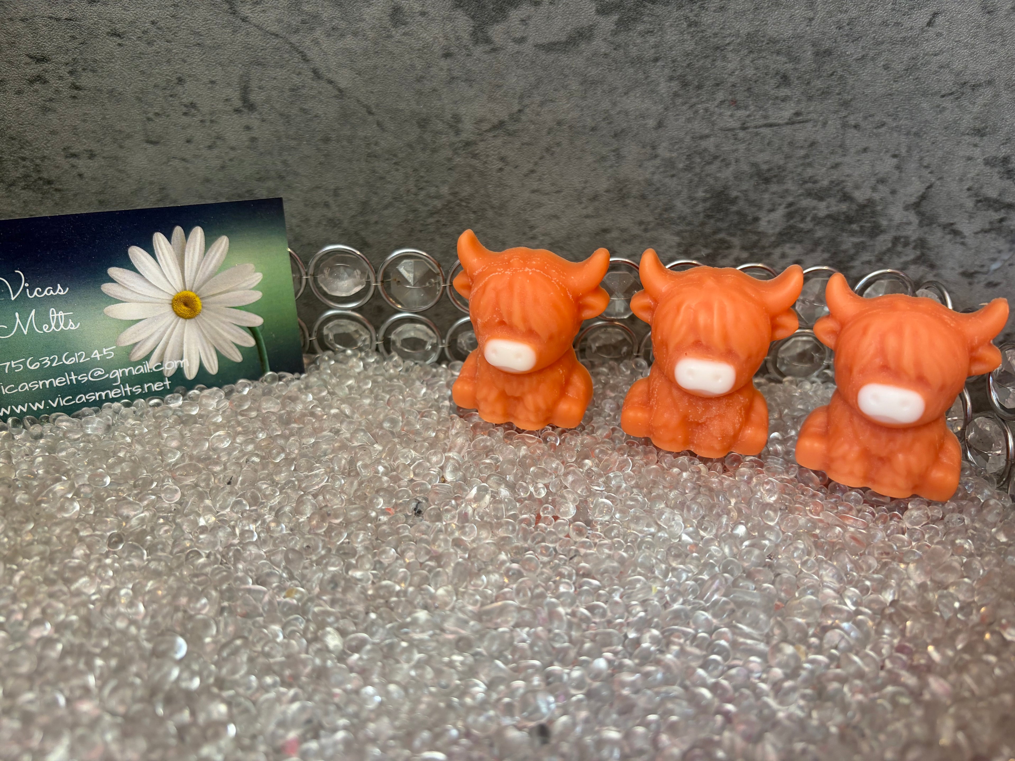 Highland Cow Soy Wax Melts Laundry Scents.