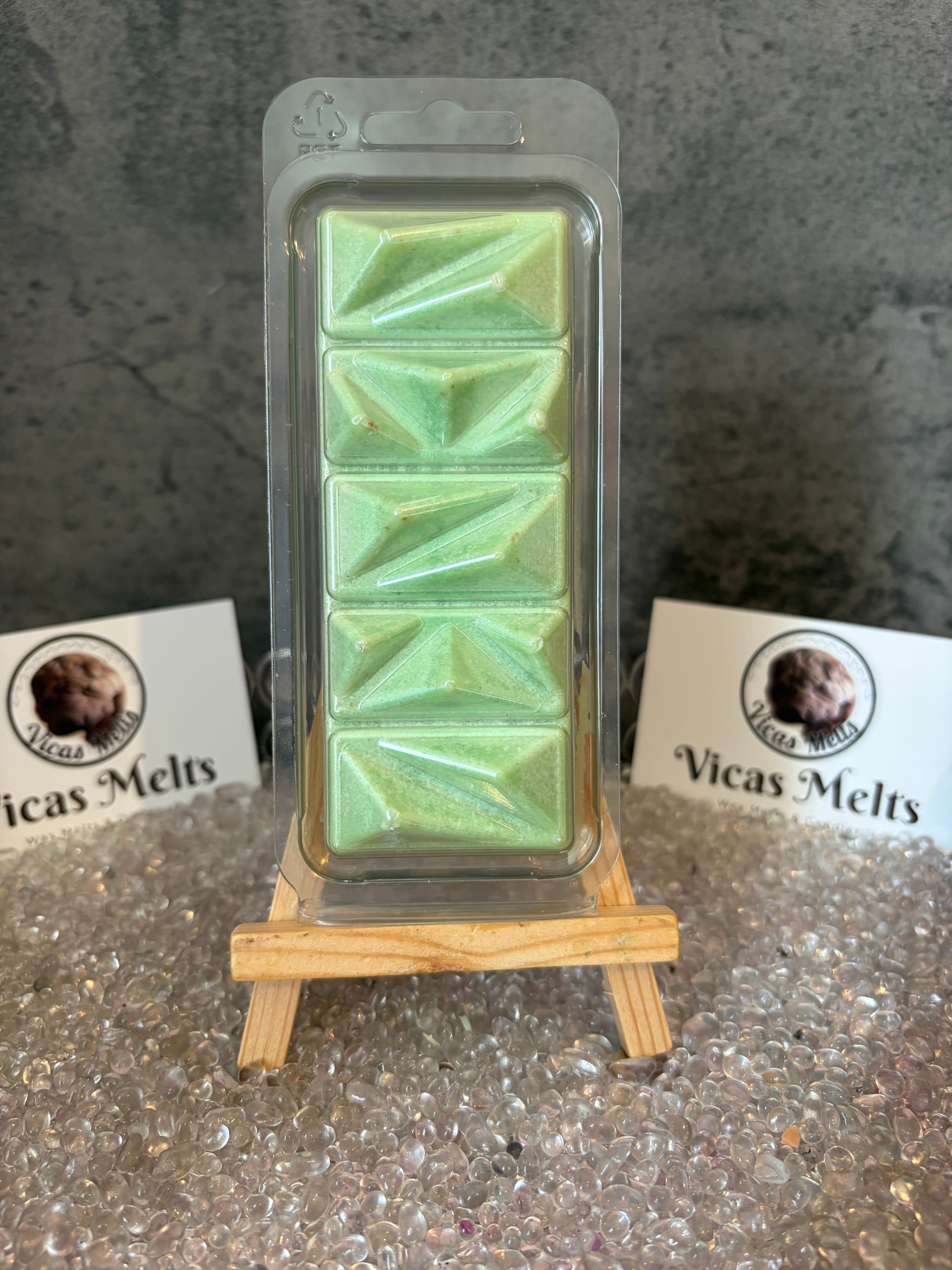 Geo Soy Wax Clamshells