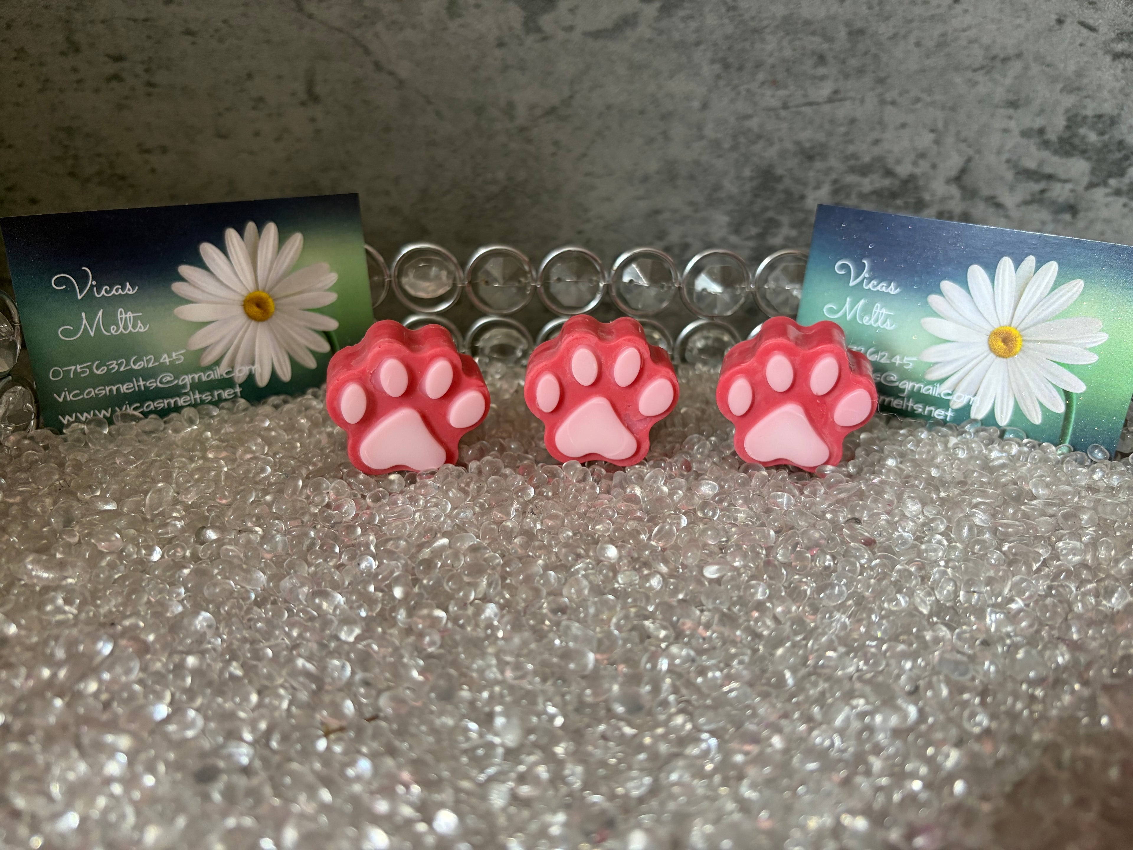 Paws Soy Wax Melts Laundry Scents.