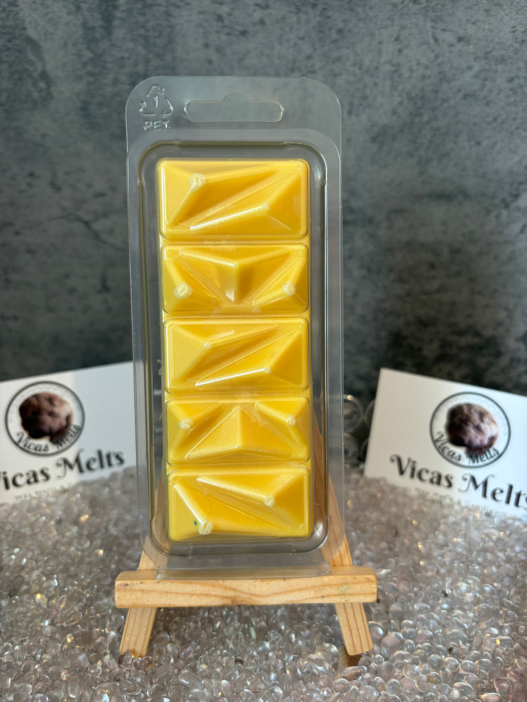Geo Soy Wax Clamshells