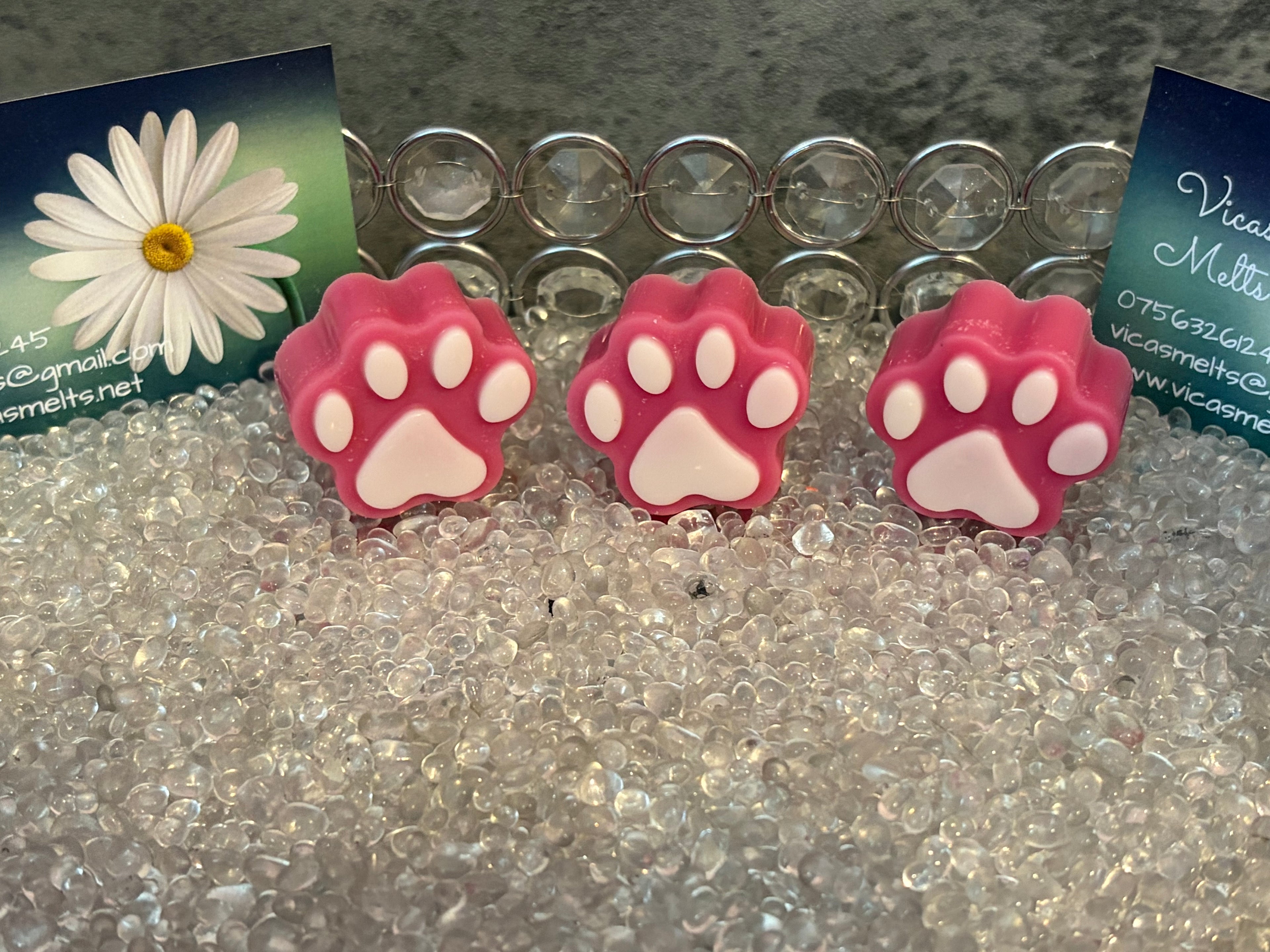 Soy Wax Melt Paws, Seasonal Scents