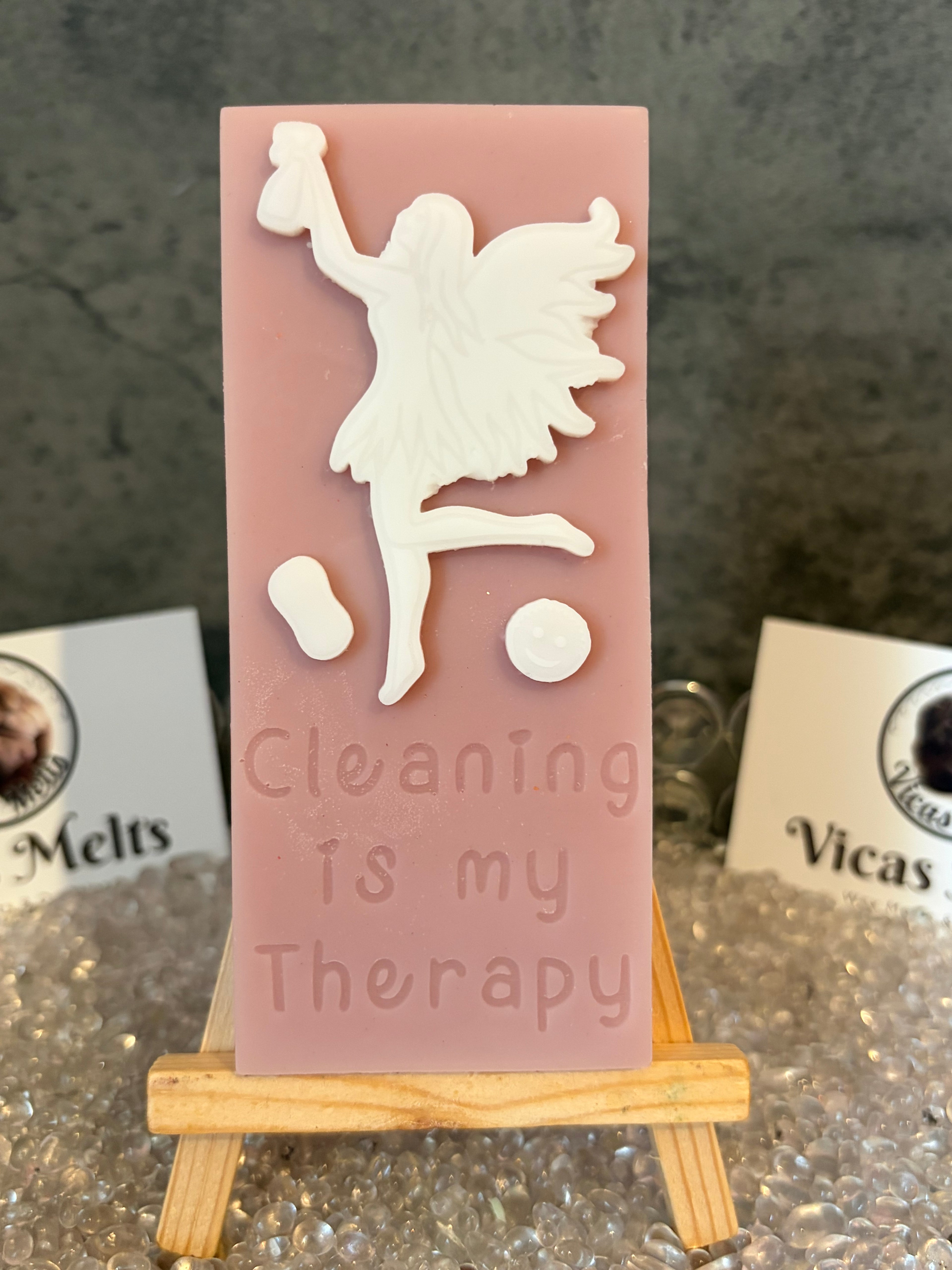Soy Wax Cleaning Is My Therapy Snap Bars. Mixed Scents.