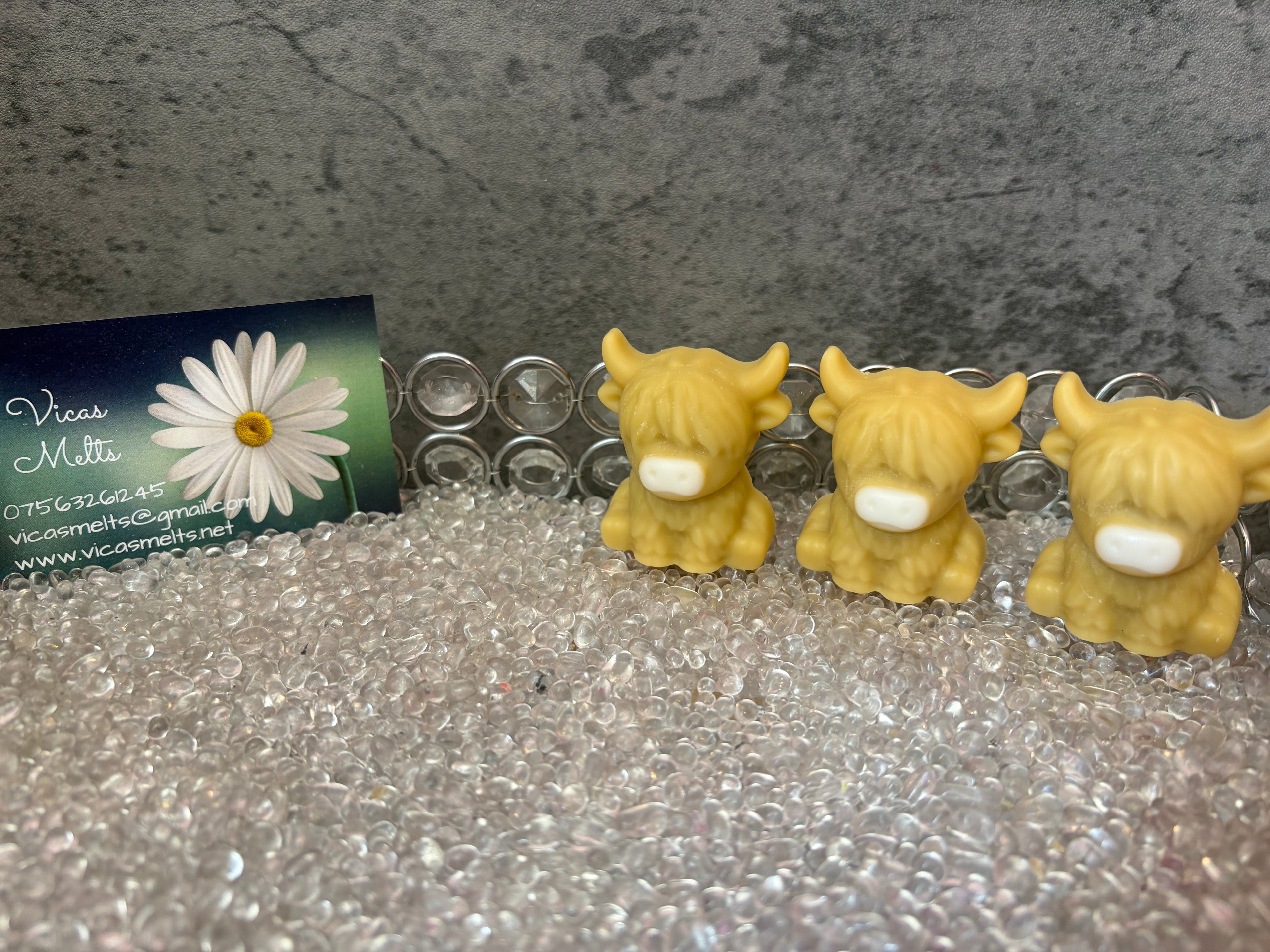 Highland Cow Soy Wax Melts Laundry Scents.