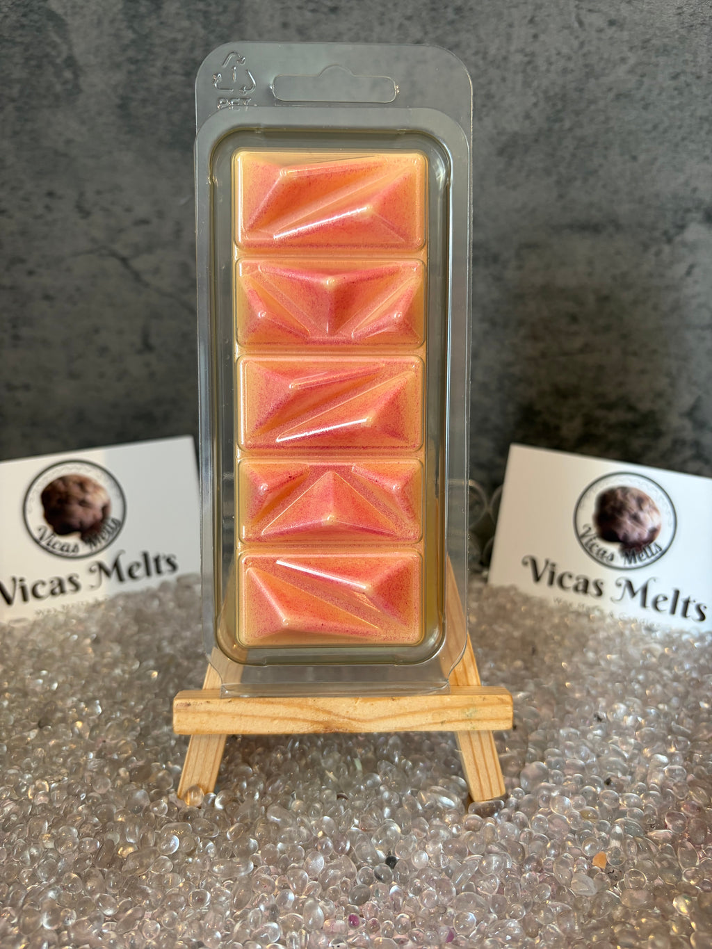 Geo Soy Wax Clamshells