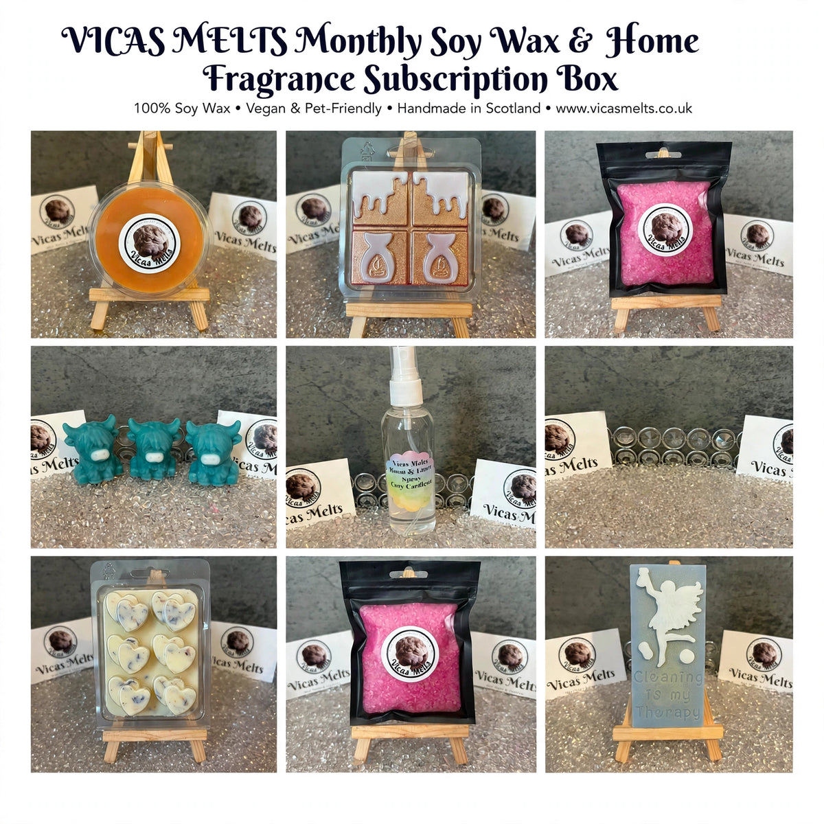 Vicas Melts Monthly Subscription Box